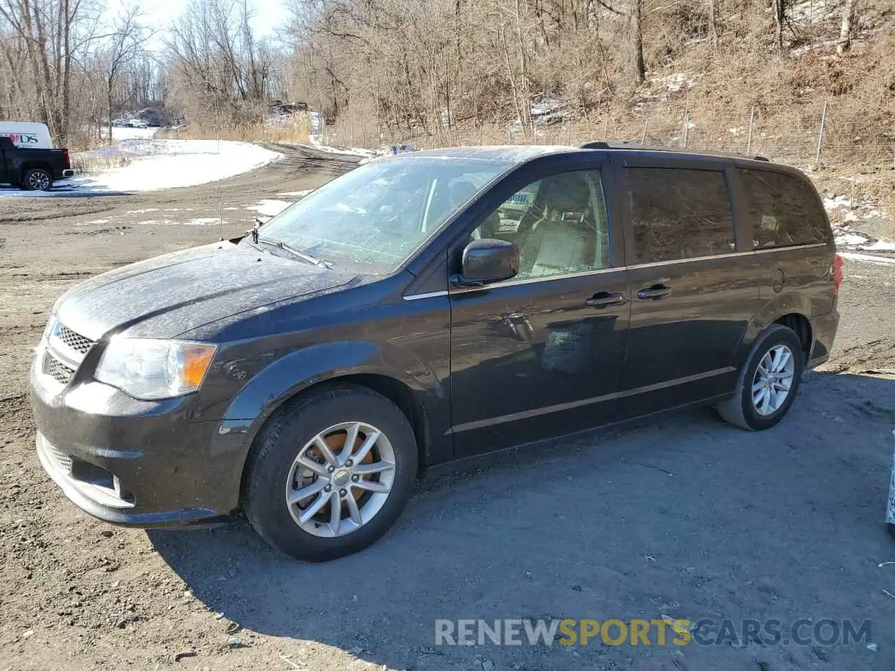 1 Photograph of a damaged car 2C4RDGCG3KR755309 DODGE CARAVAN 2019