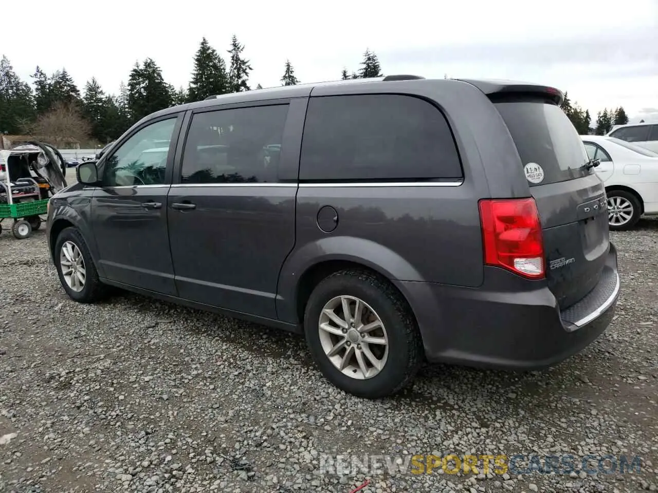 2 Photograph of a damaged car 2C4RDGCG3KR788598 DODGE CARAVAN 2019