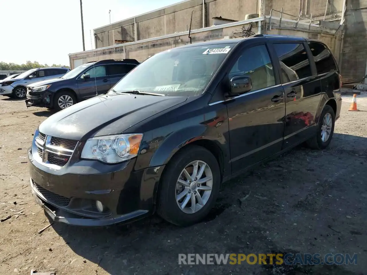 1 Photograph of a damaged car 2C4RDGCG4KR511278 DODGE CARAVAN 2019
