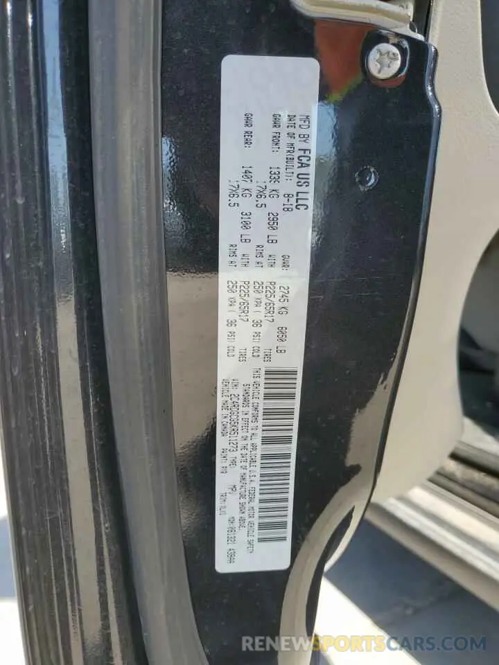 13 Photograph of a damaged car 2C4RDGCG5KR511273 DODGE CARAVAN 2019