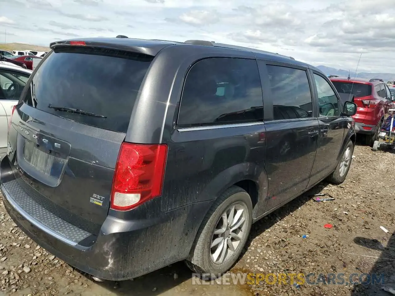 3 Фотография поврежденного автомобиля 2C4RDGCG5KR614693 DODGE CARAVAN 2019