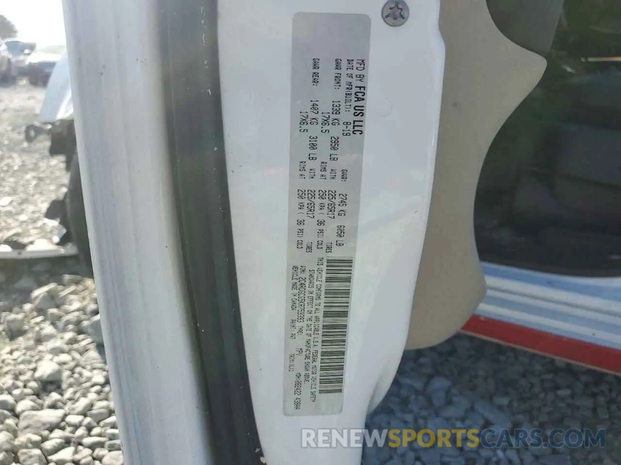 14 Photograph of a damaged car 2C4RDGCG5KR759393 DODGE CARAVAN 2019