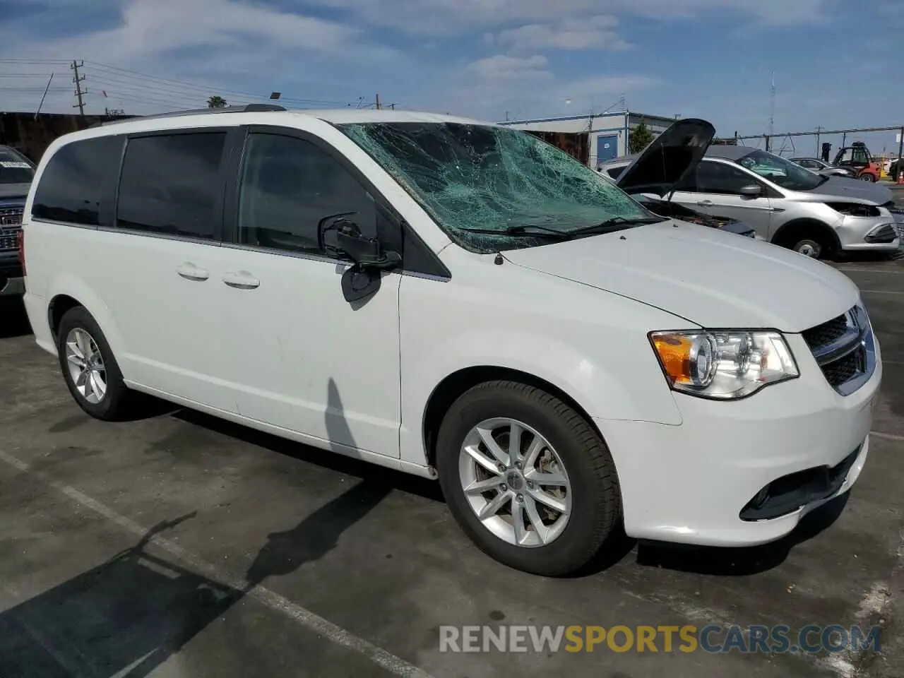 4 Фотография поврежденного автомобиля 2C4RDGCG5KR776274 DODGE CARAVAN 2019