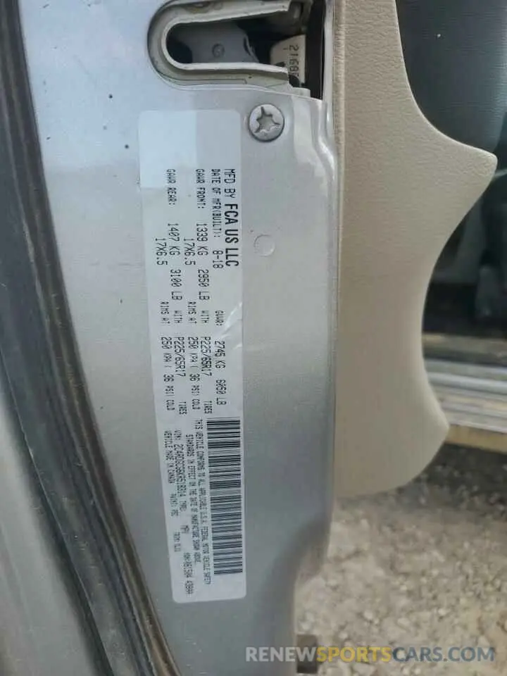 13 Фотография поврежденного автомобиля 2C4RDGCG6KR518314 DODGE CARAVAN 2019