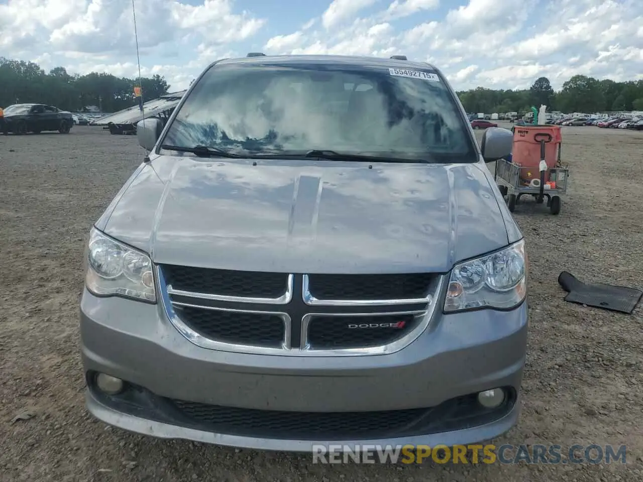 5 Фотография поврежденного автомобиля 2C4RDGCG6KR518314 DODGE CARAVAN 2019