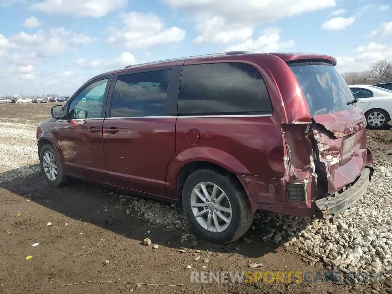 2 Фотография поврежденного автомобиля 2C4RDGCG6KR646570 DODGE CARAVAN 2019