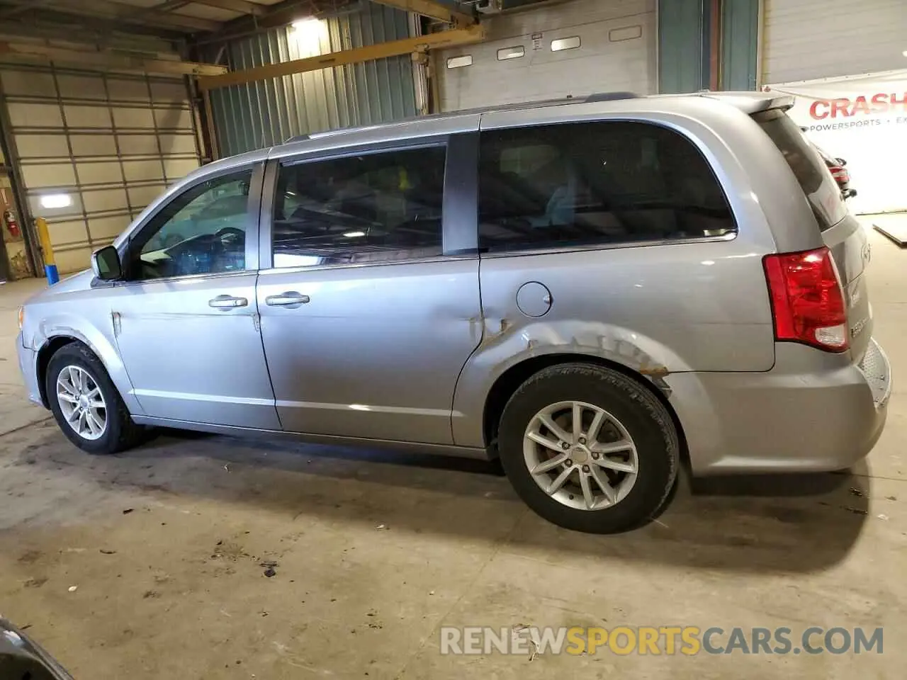 2 Photograph of a damaged car 2C4RDGCG7KR519424 DODGE CARAVAN 2019