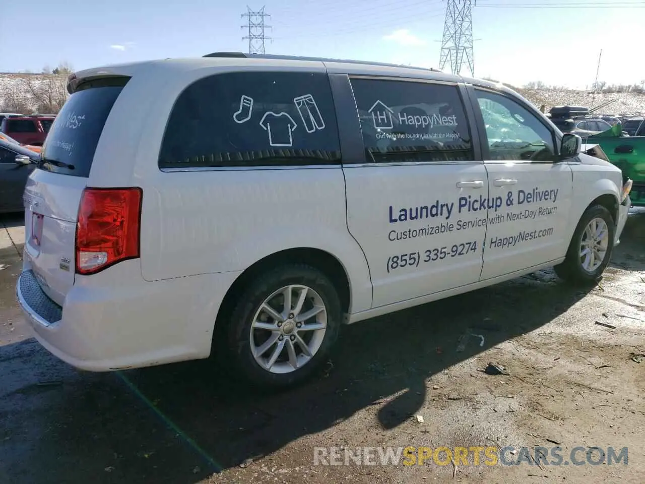3 Фотография поврежденного автомобиля 2C4RDGCG7KR611181 DODGE CARAVAN 2019