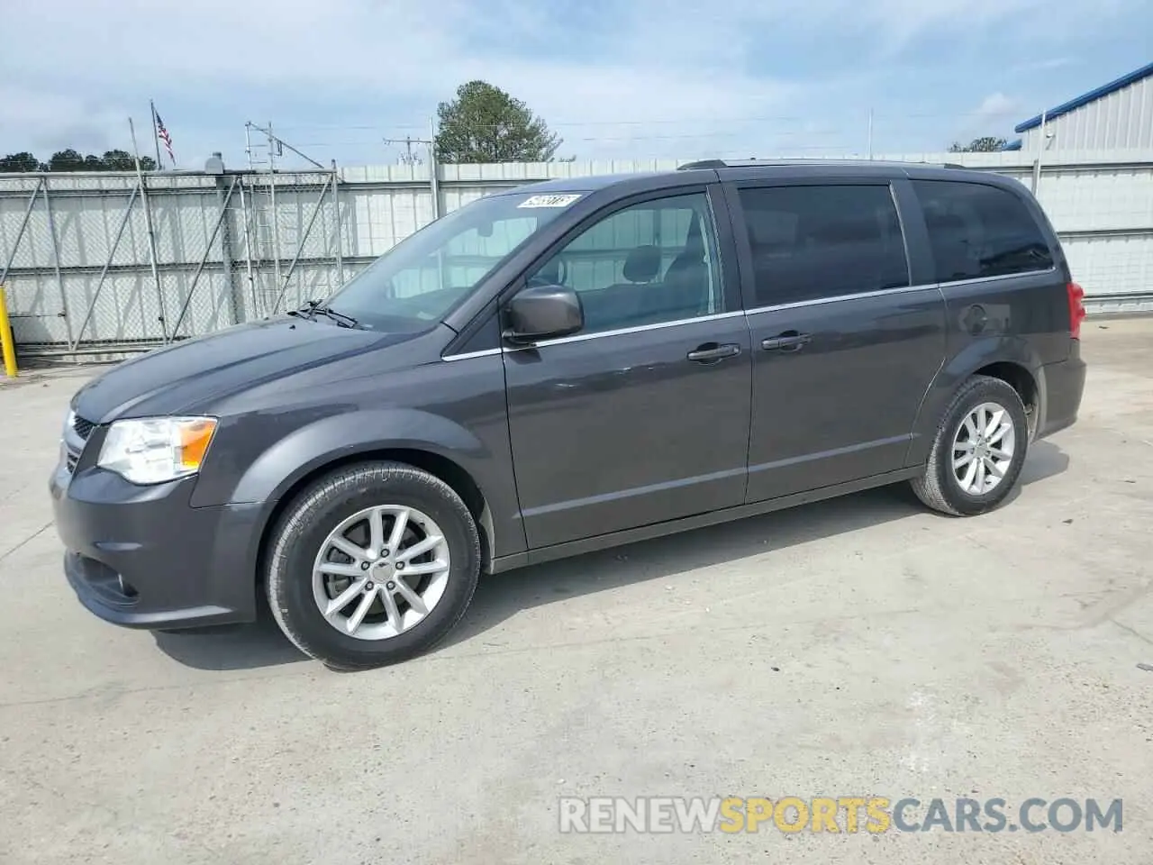 1 Photograph of a damaged car 2C4RDGCG7KR753109 DODGE CARAVAN 2019