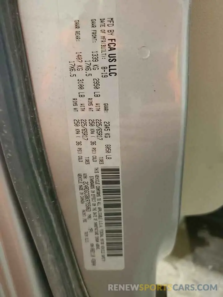 14 Фотография поврежденного автомобиля 2C4RDGCG8KR755063 DODGE CARAVAN 2019
