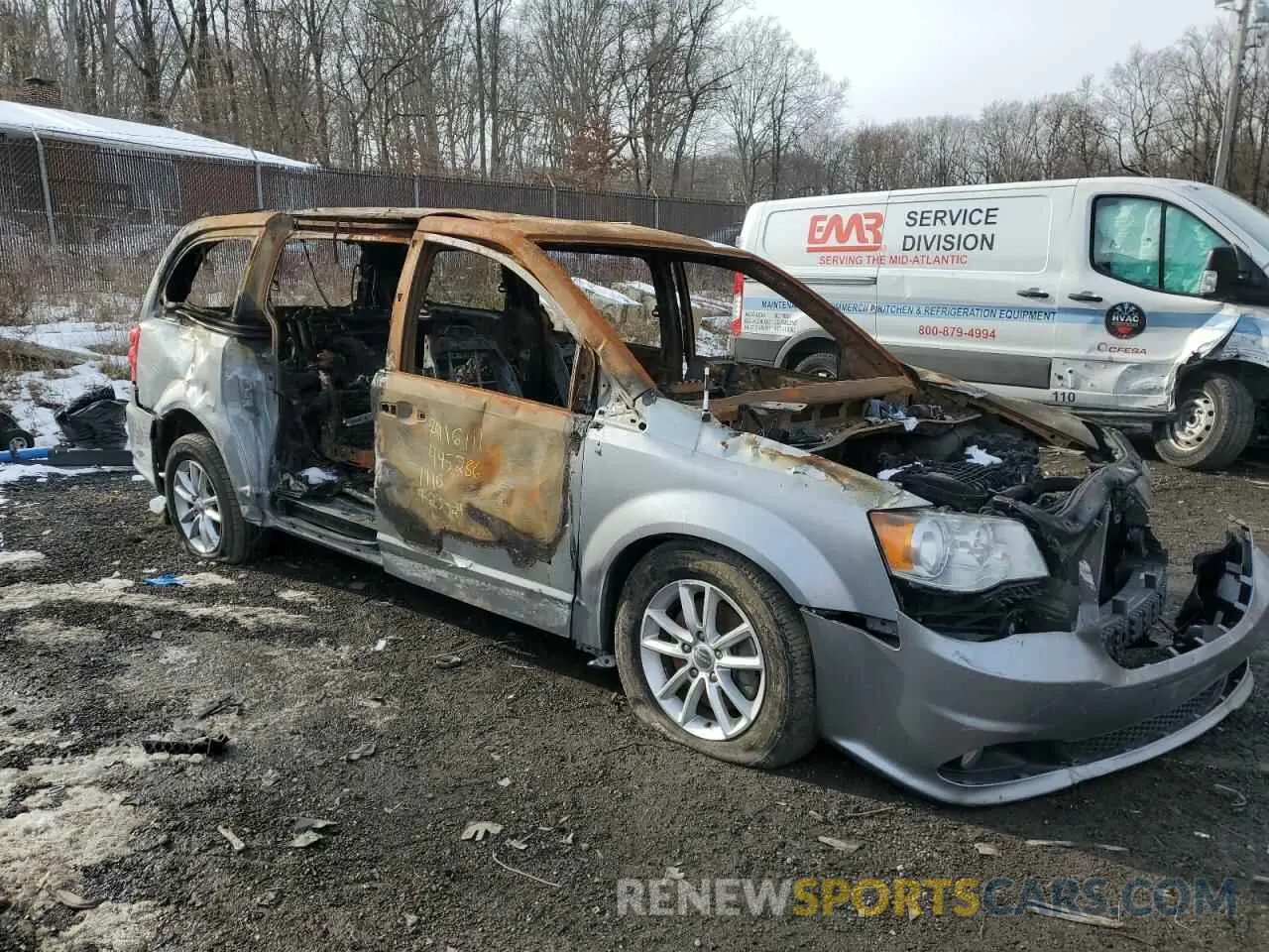 4 Фотография поврежденного автомобиля 2C4RDGCG9KR545393 DODGE CARAVAN 2019