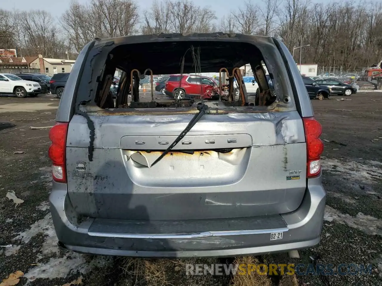 6 Фотография поврежденного автомобиля 2C4RDGCG9KR545393 DODGE CARAVAN 2019