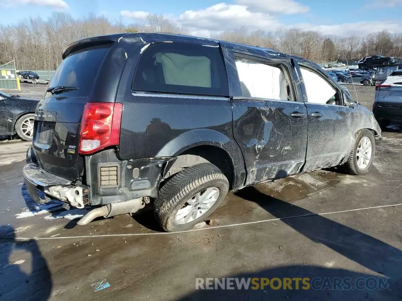 3 Фотография поврежденного автомобиля 2C4RDGCG9KR563974 DODGE CARAVAN 2019