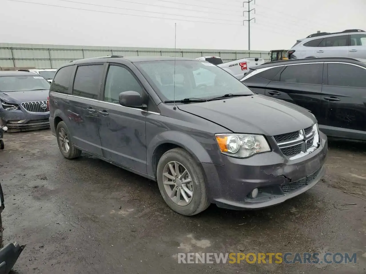 4 Фотография поврежденного автомобиля 2C4RDGCG9KR757971 DODGE CARAVAN 2019