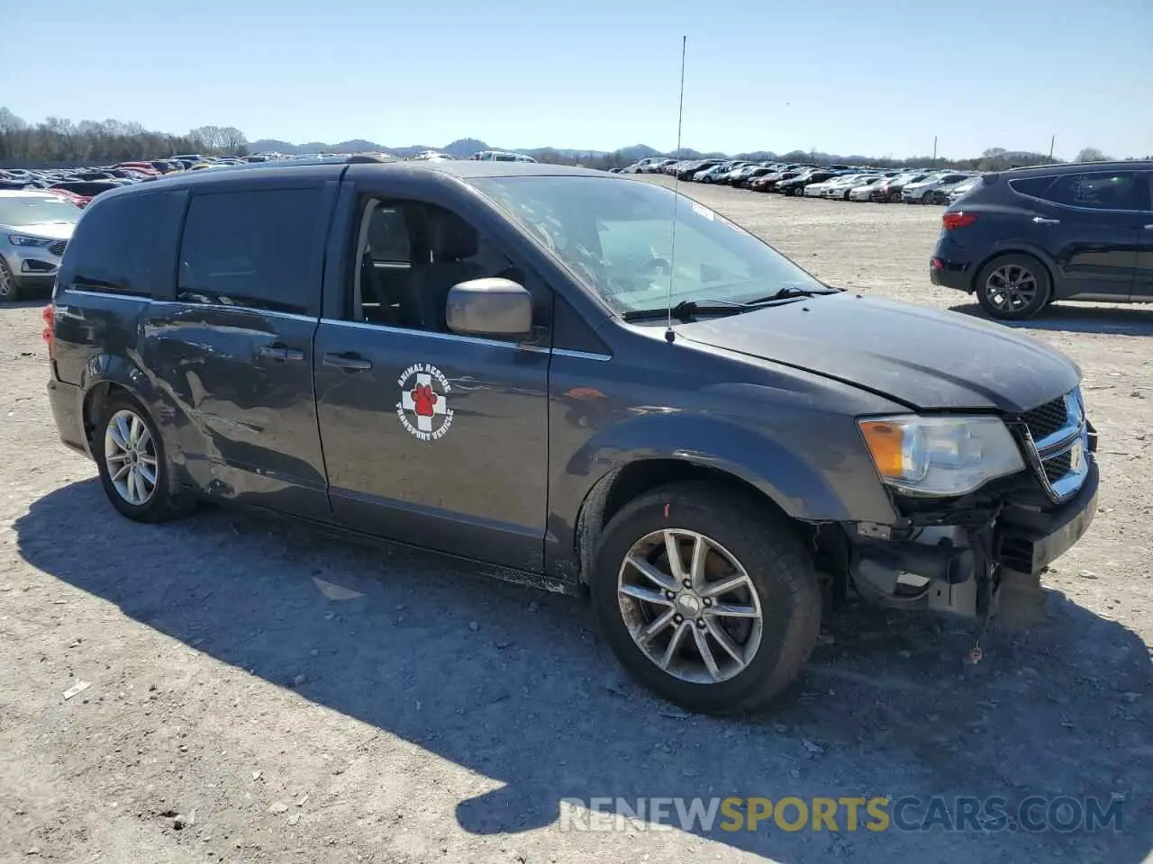 4 Фотография поврежденного автомобиля 2C4RDGCGXKR544804 DODGE CARAVAN 2019