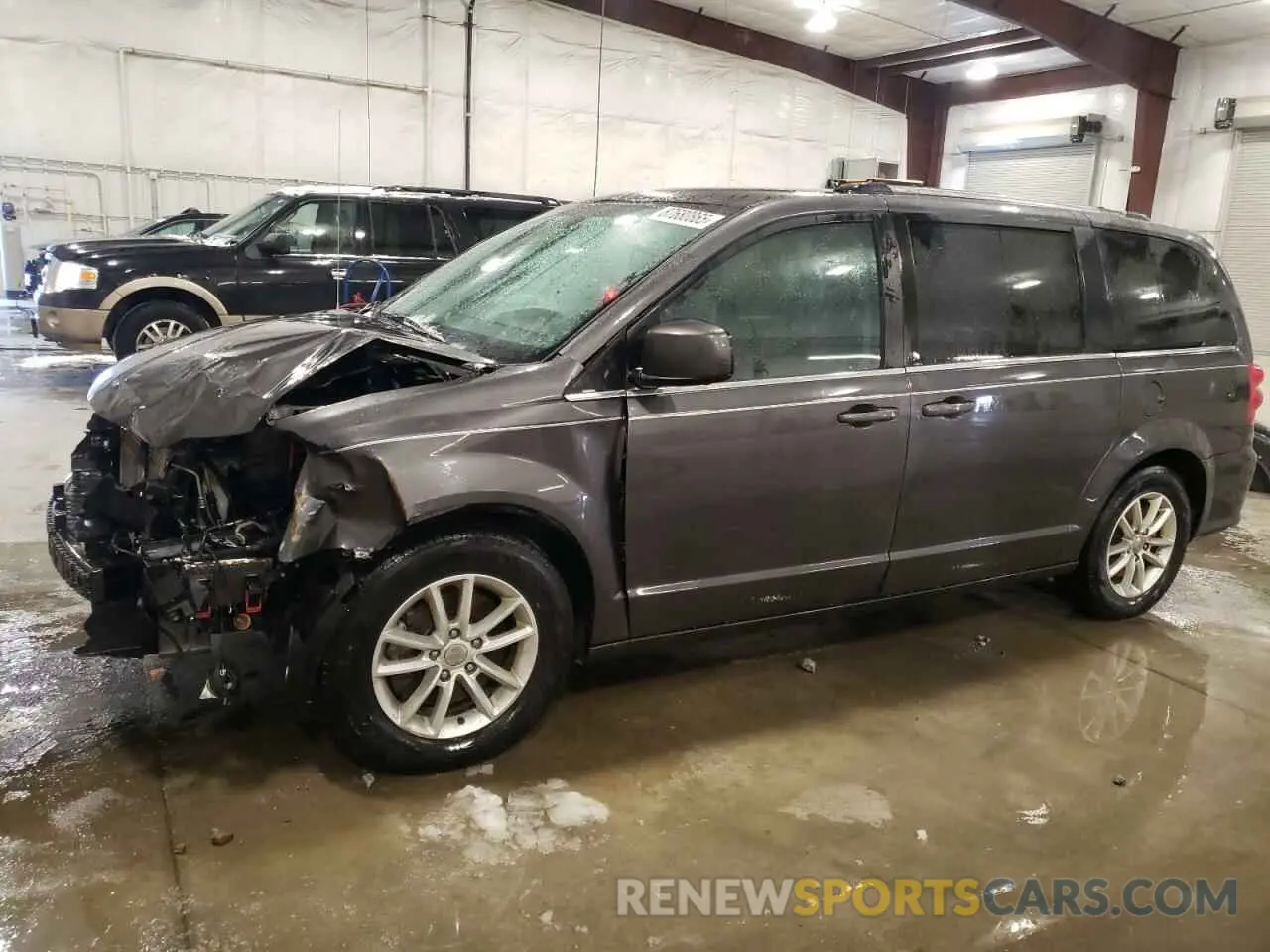 1 Photograph of a damaged car 2C4RDGCGXKR782393 DODGE CARAVAN 2019