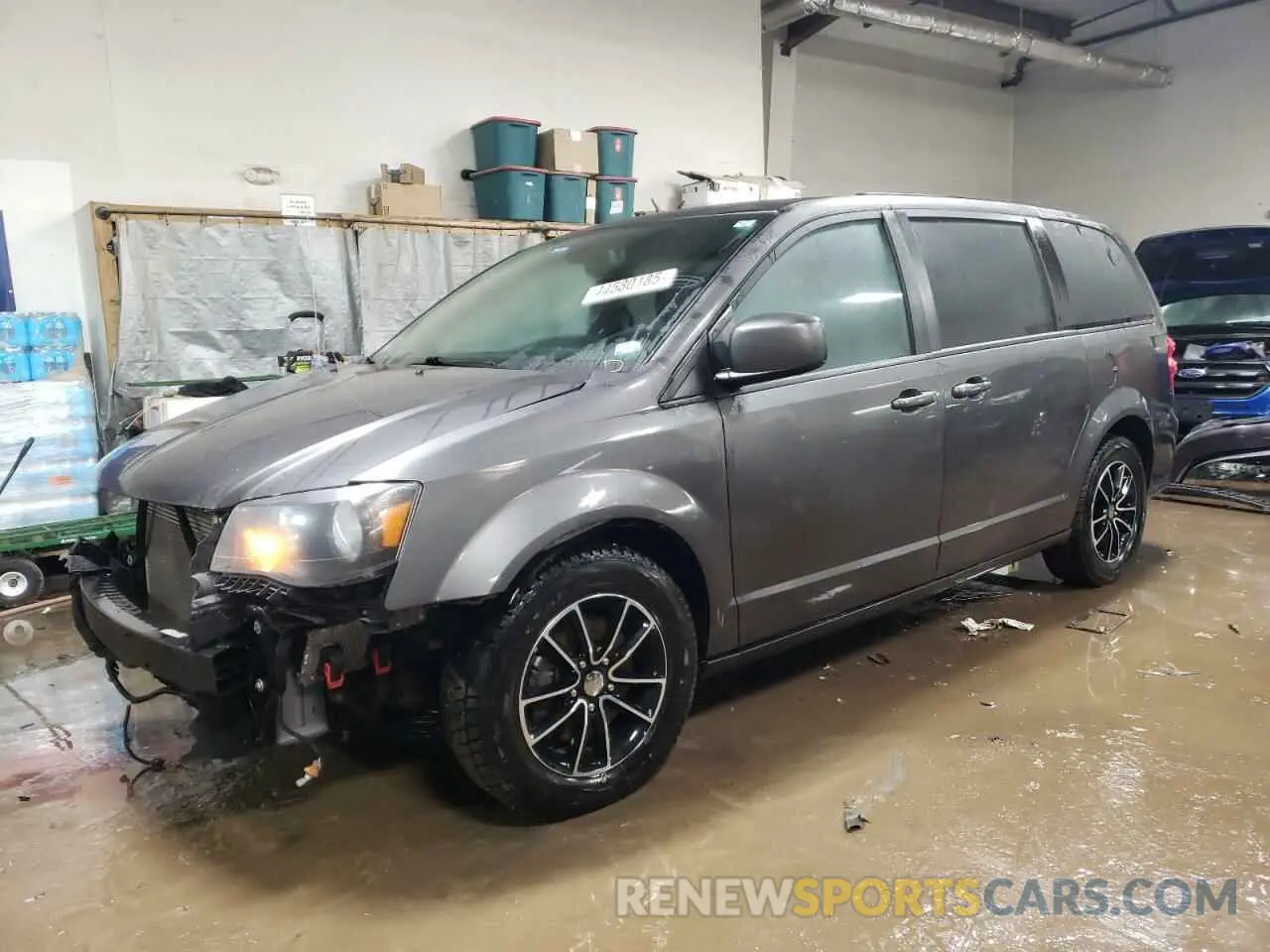 1 Photograph of a damaged car 2C4RDGEG0KR641023 DODGE CARAVAN 2019
