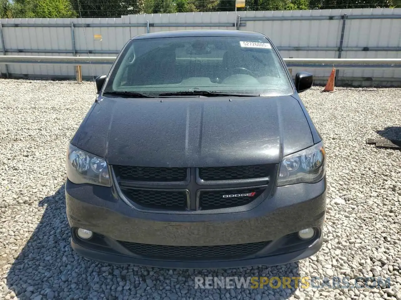 5 Photograph of a damaged car 2C4RDGEG0KR646044 DODGE CARAVAN 2019