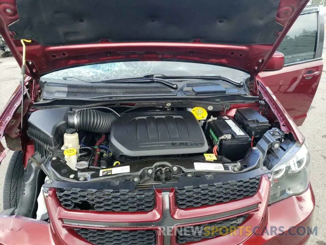 12 Photograph of a damaged car 2C4RDGEG1KR640740 DODGE CARAVAN 2019
