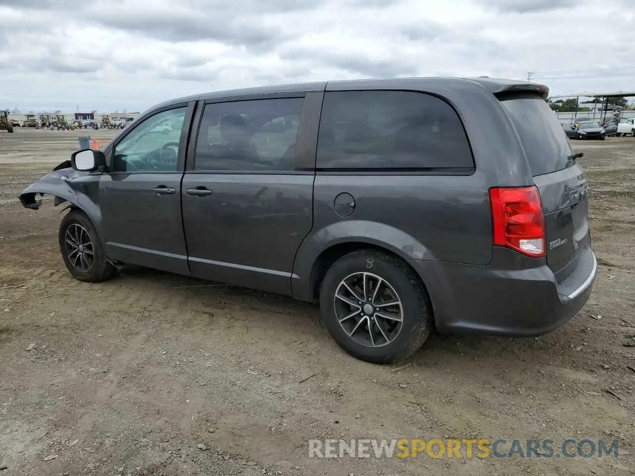 2 Photograph of a damaged car 2C4RDGEG1KR641080 DODGE CARAVAN 2019