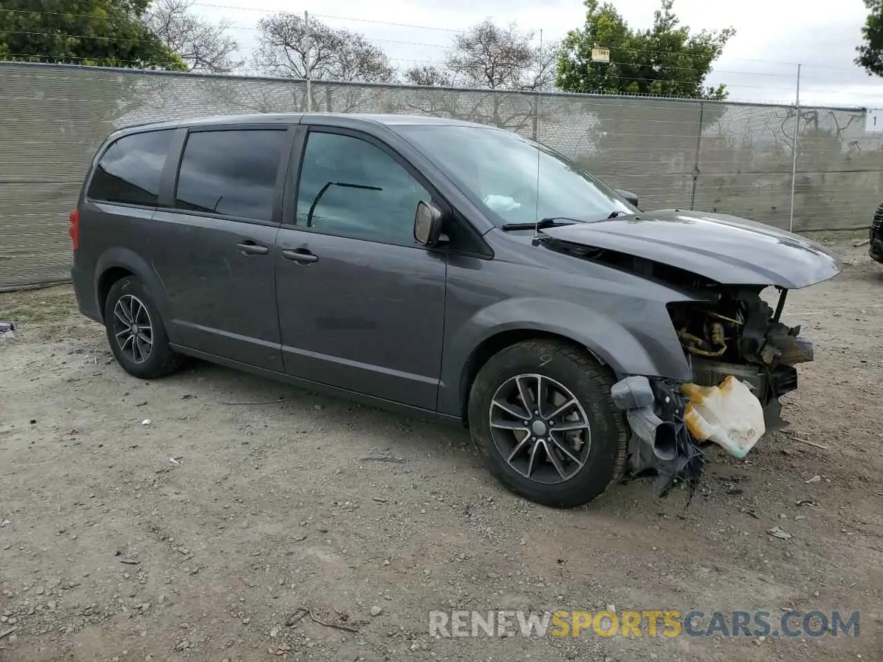 4 Photograph of a damaged car 2C4RDGEG1KR641080 DODGE CARAVAN 2019