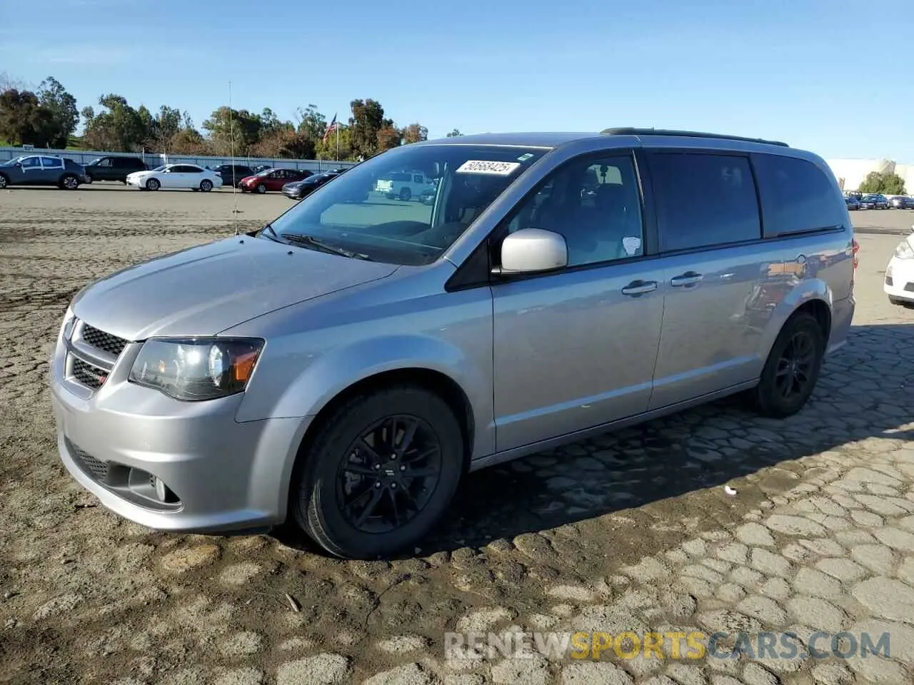 1 Photograph of a damaged car 2C4RDGEG1KR739851 DODGE CARAVAN 2019