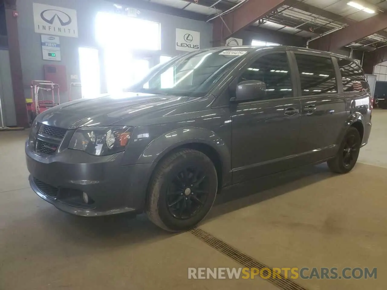1 Photograph of a damaged car 2C4RDGEG1KR765009 DODGE CARAVAN 2019