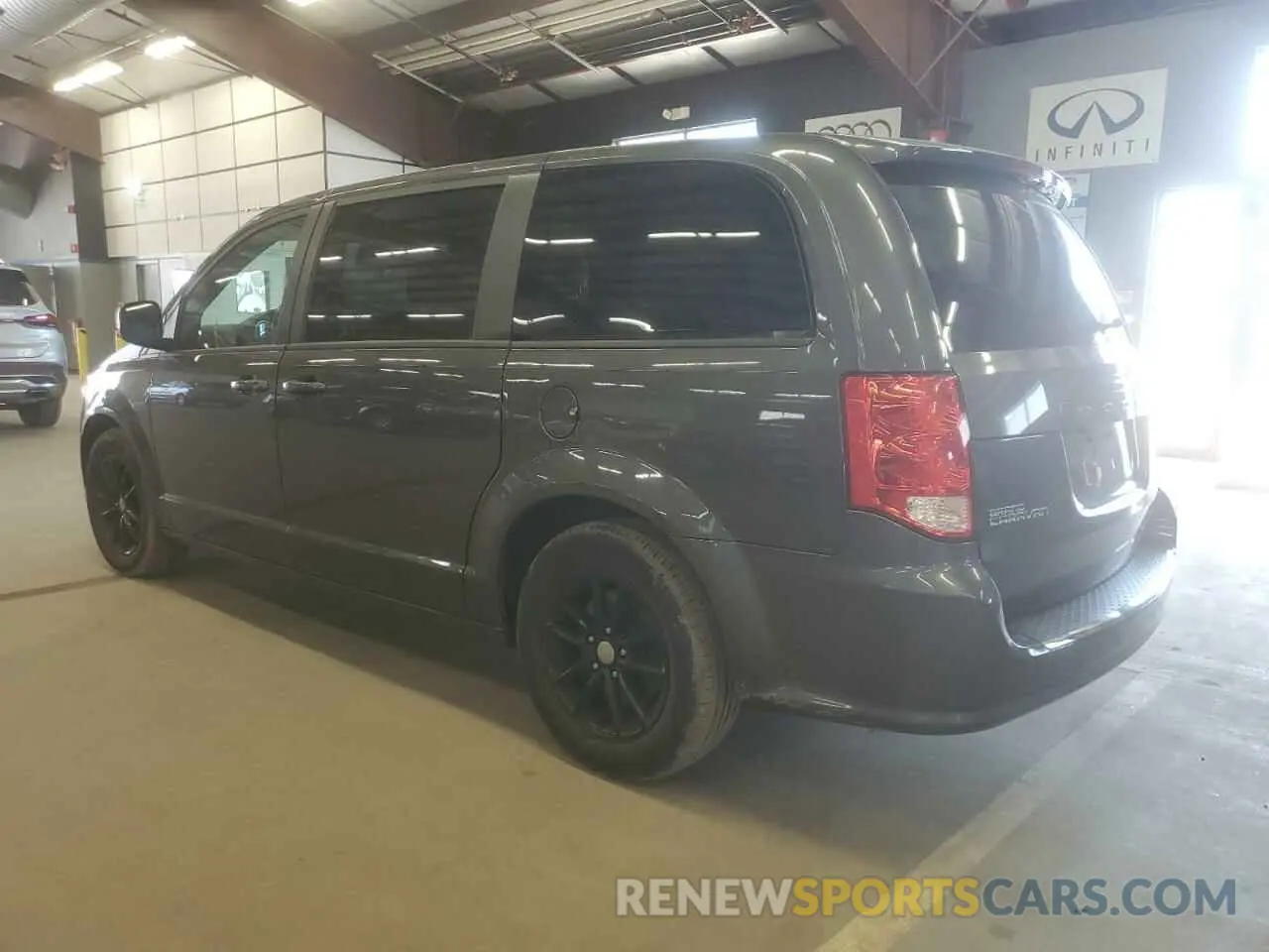 2 Photograph of a damaged car 2C4RDGEG1KR765009 DODGE CARAVAN 2019