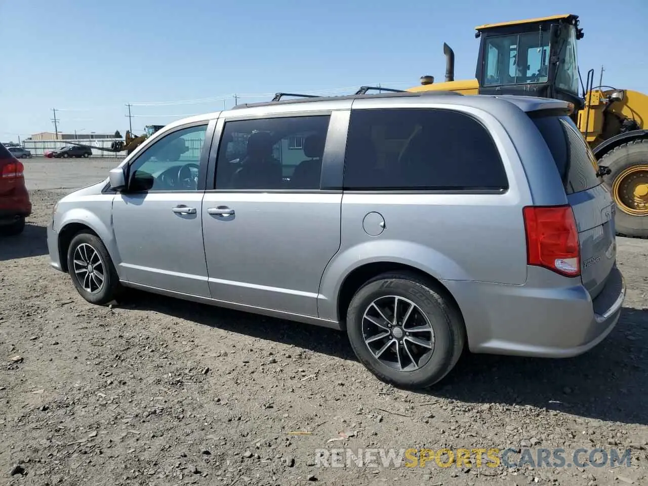 2 Photograph of a damaged car 2C4RDGEG2KR518937 DODGE CARAVAN 2019