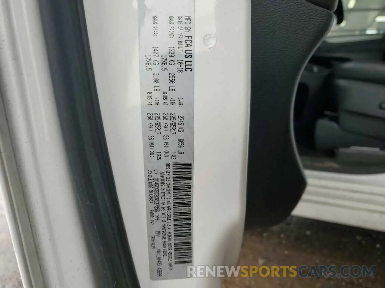 13 Photograph of a damaged car 2C4RDGEG2KR537956 DODGE CARAVAN 2019