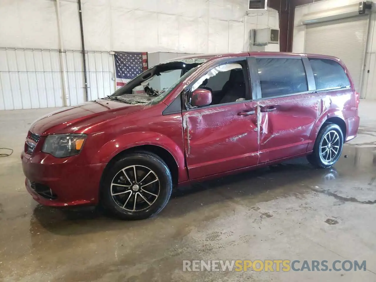 1 Фотография поврежденного автомобиля 2C4RDGEG3KR533592 DODGE CARAVAN 2019