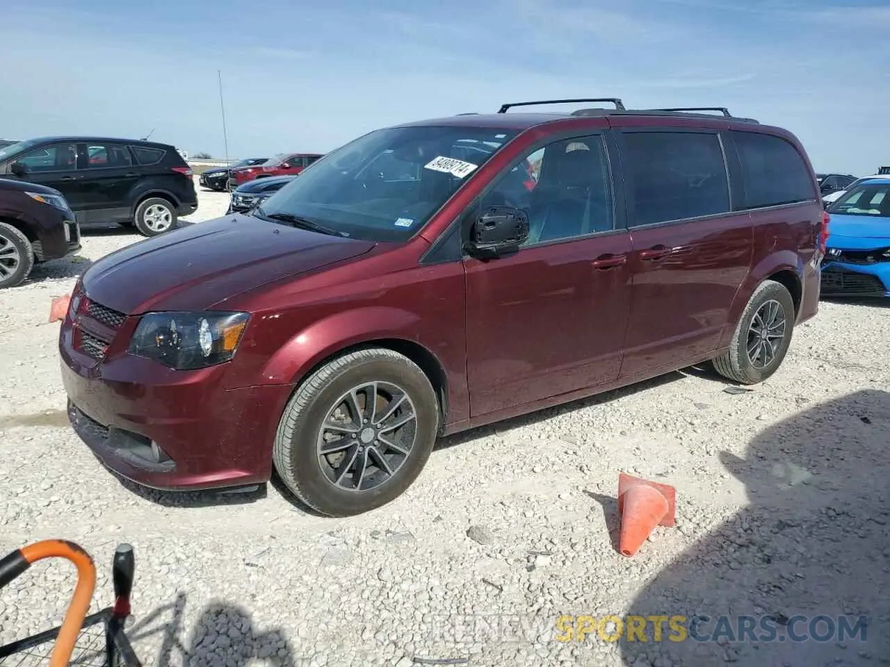 1 Photograph of a damaged car 2C4RDGEG4KR595776 DODGE CARAVAN 2019