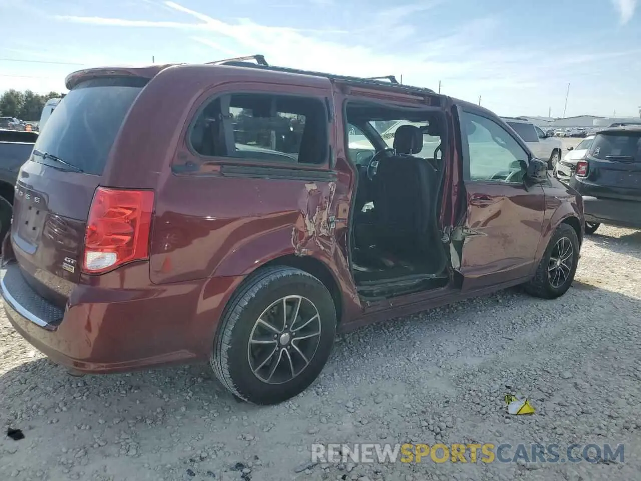 3 Photograph of a damaged car 2C4RDGEG4KR595776 DODGE CARAVAN 2019