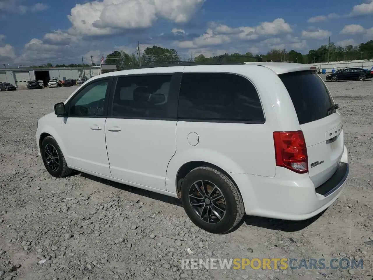 2 Photograph of a damaged car 2C4RDGEG5KR565816 DODGE CARAVAN 2019