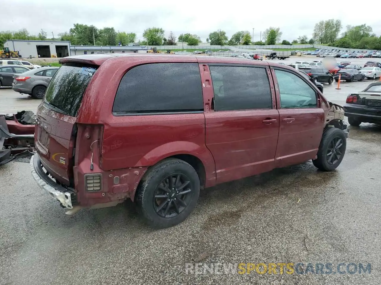 3 Photograph of a damaged car 2C4RDGEG7KR670230 DODGE CARAVAN 2019