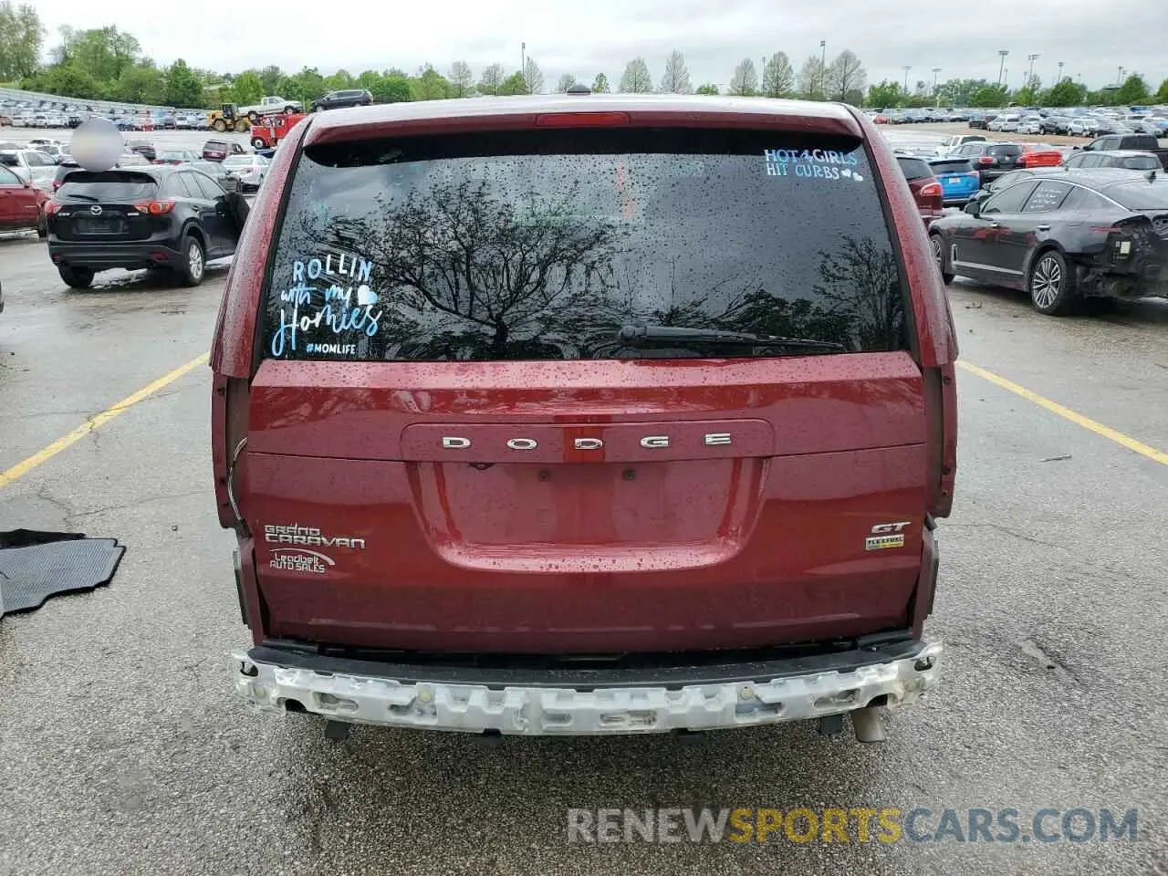 6 Photograph of a damaged car 2C4RDGEG7KR670230 DODGE CARAVAN 2019