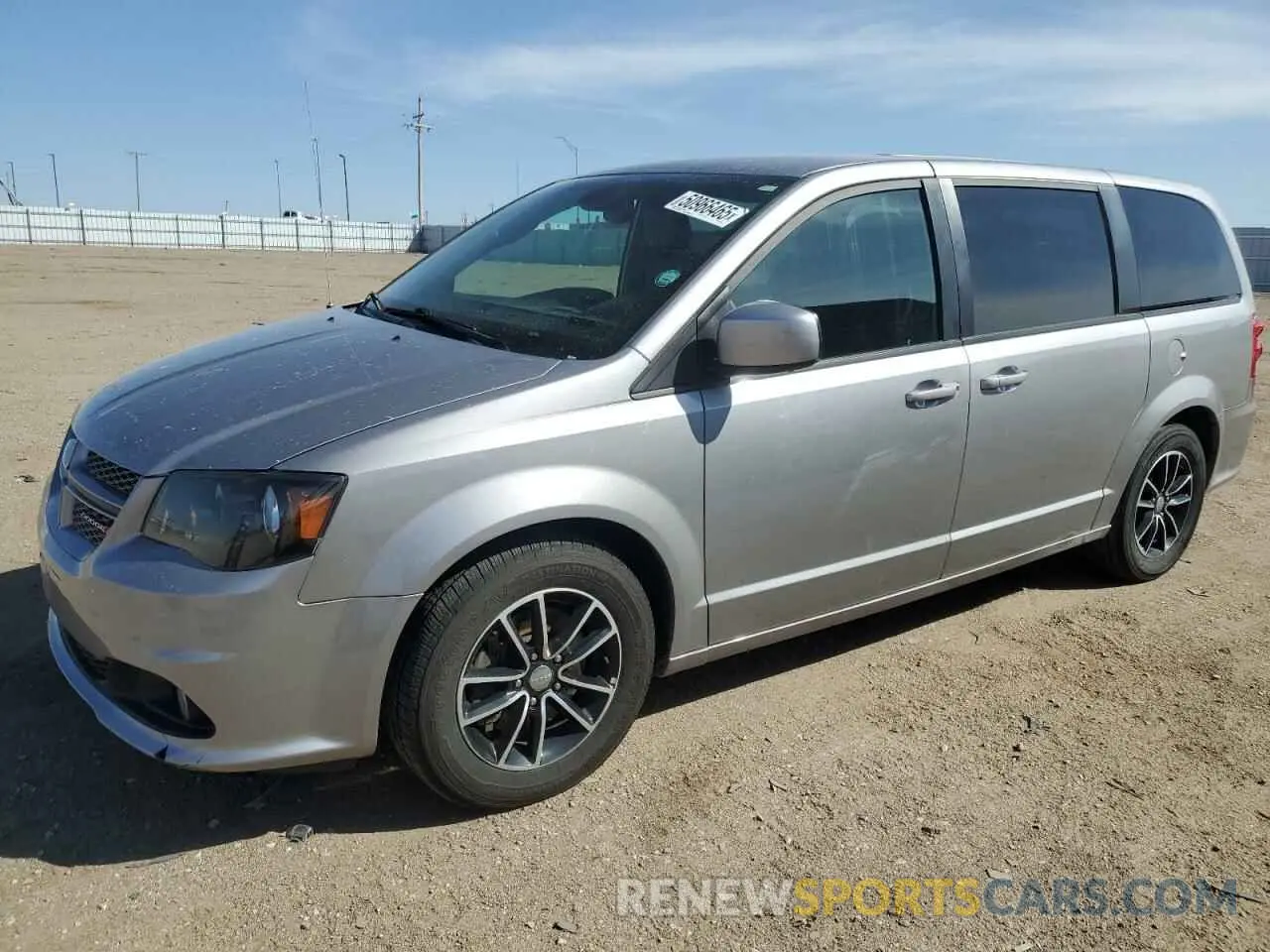 1 Photograph of a damaged car 2C4RDGEG8KR534351 DODGE CARAVAN 2019