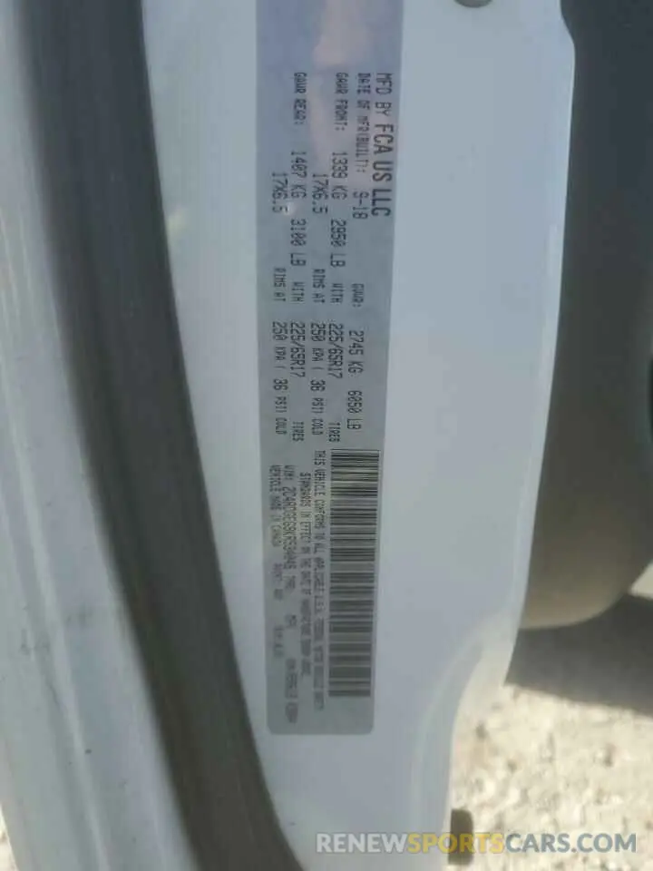 15 Photograph of a damaged car 2C4RDGEG9KR534049 DODGE CARAVAN 2019