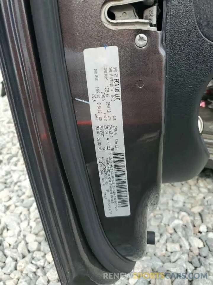 13 Фотография поврежденного автомобиля 2C4RDGEGXKR534545 DODGE CARAVAN 2019