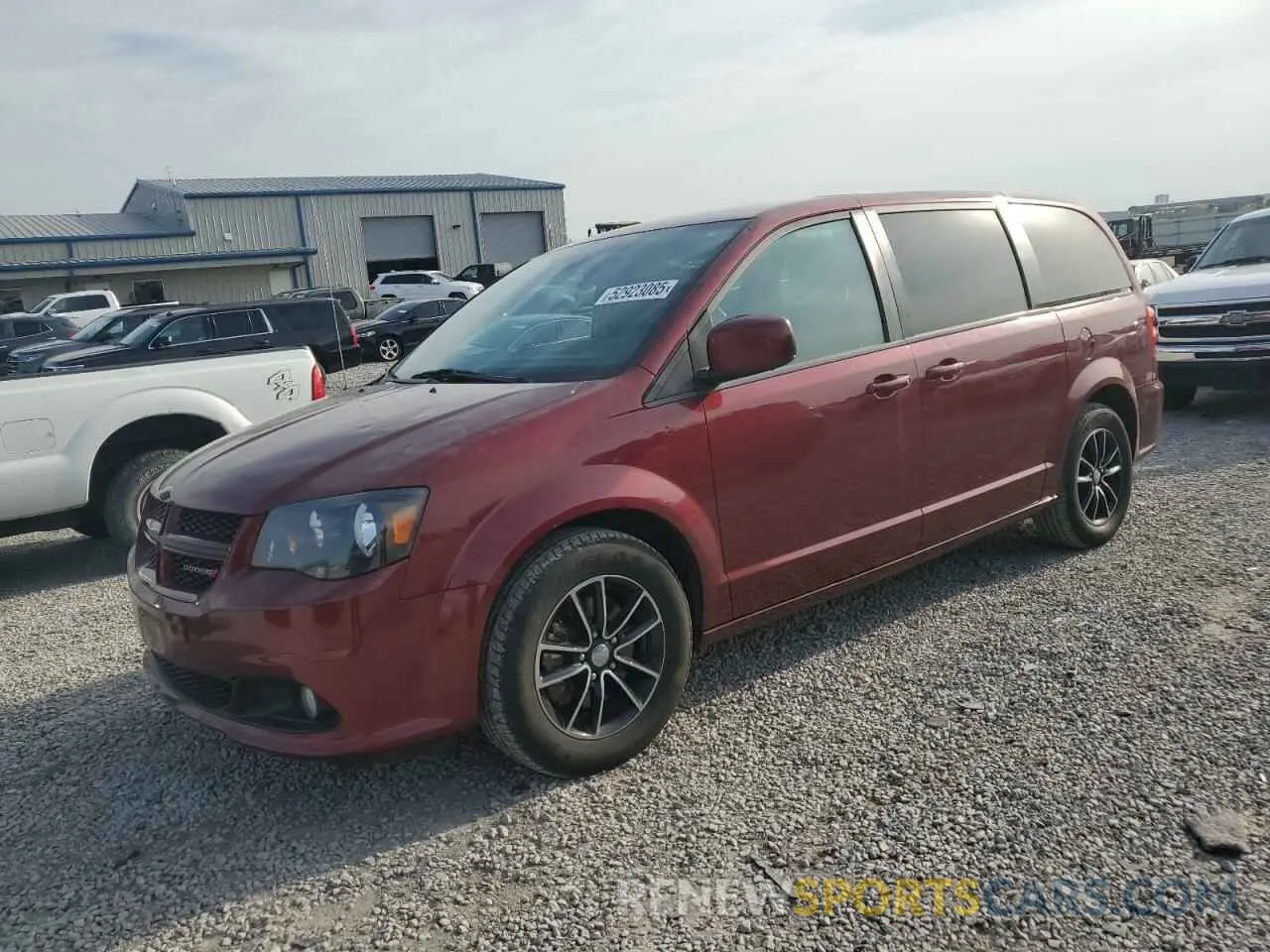 1 Photograph of a damaged car 2C4RDGEGXKR658234 DODGE CARAVAN 2019