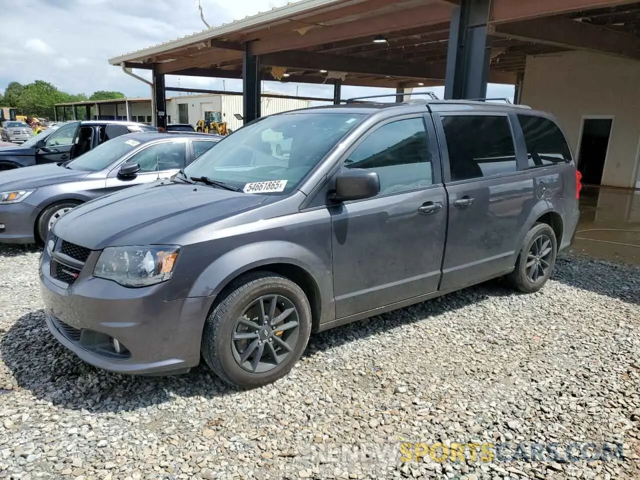 1 Photograph of a damaged car 2C4RDGEGXKR696191 DODGE CARAVAN 2019