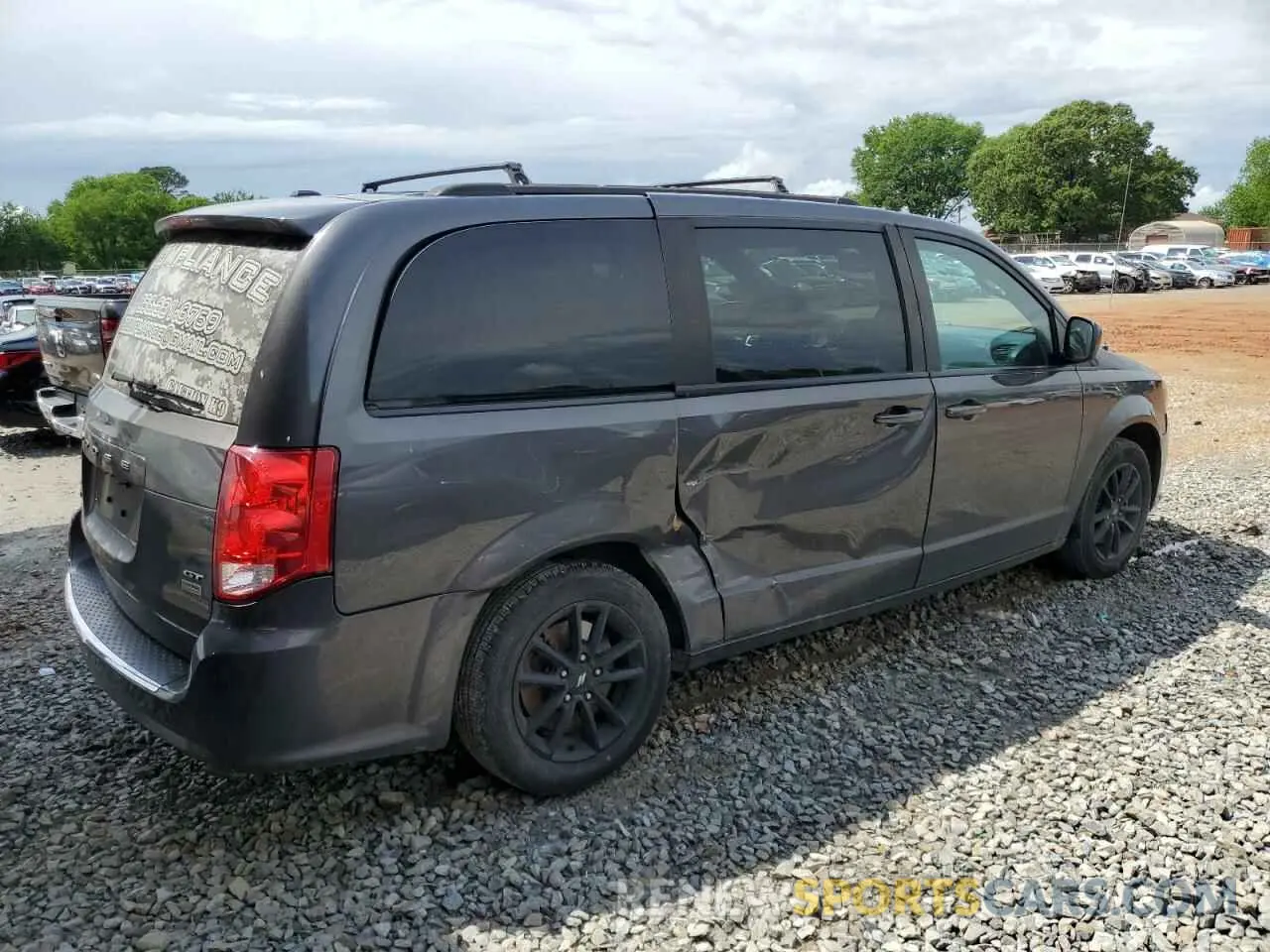 3 Photograph of a damaged car 2C4RDGEGXKR696191 DODGE CARAVAN 2019