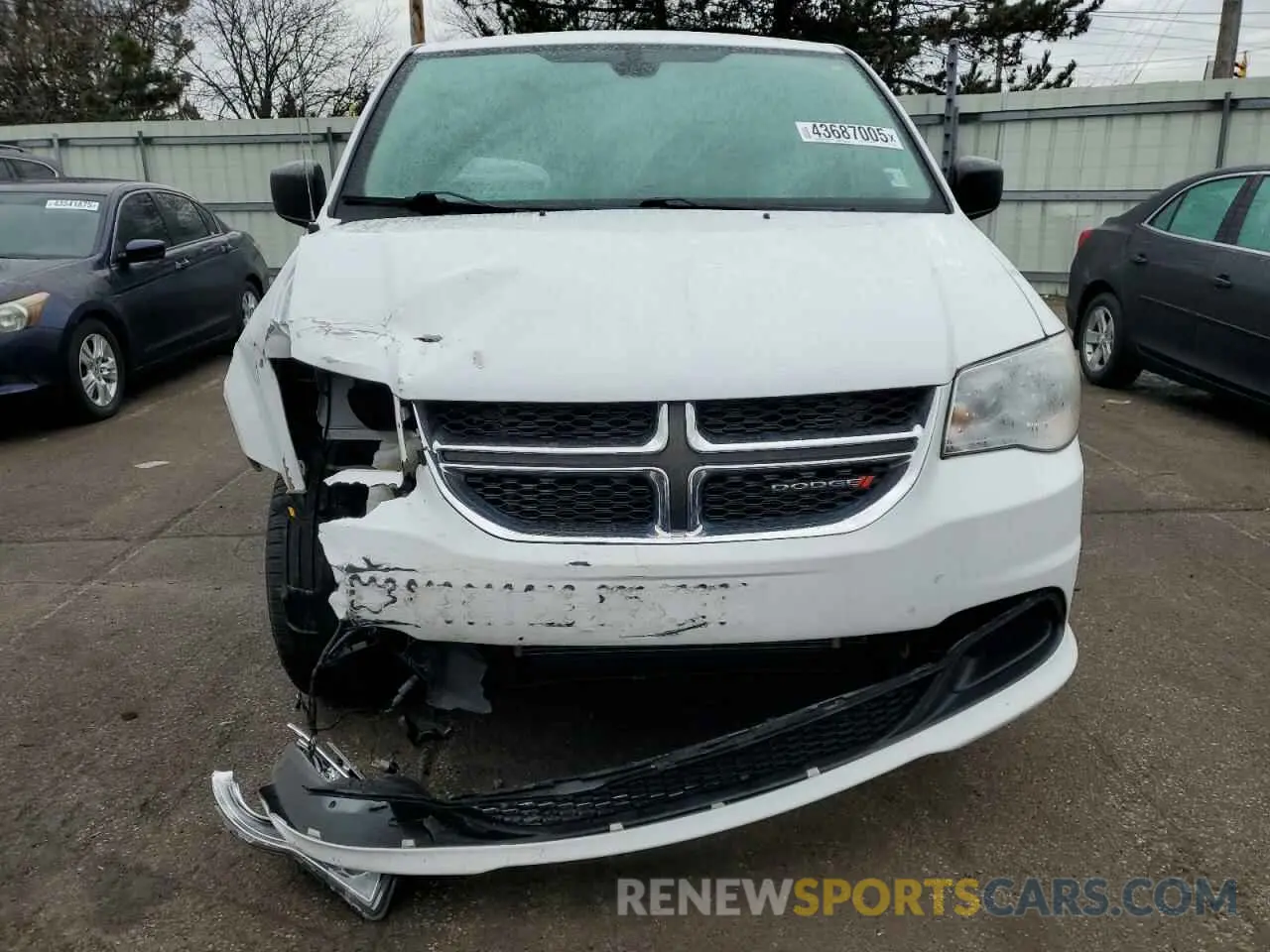 5 Фотография поврежденного автомобиля 2C7WDGBG0KR793832 DODGE CARAVAN 2019