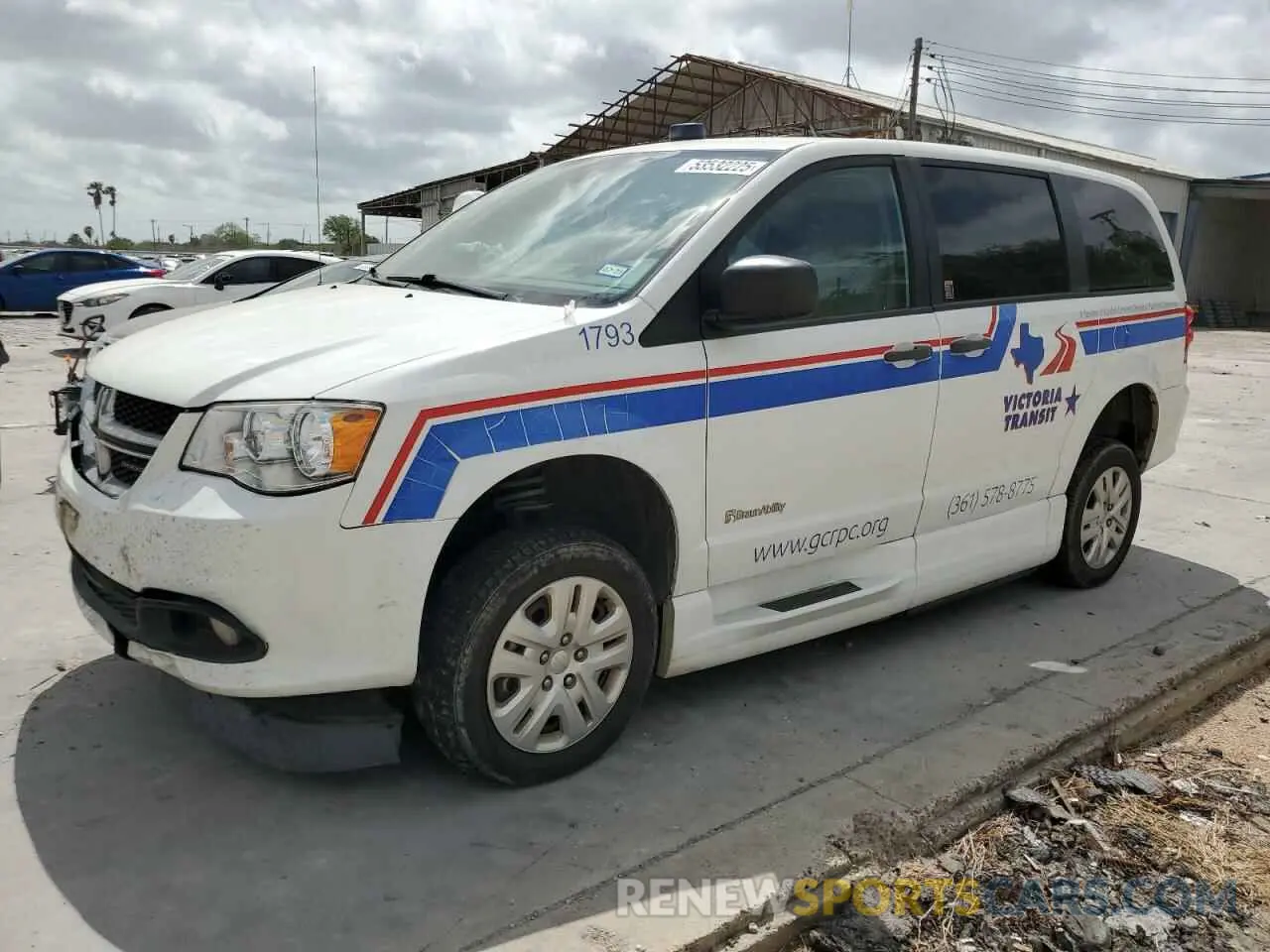 1 Фотография поврежденного автомобиля 2C7WDGBG6KR683769 DODGE CARAVAN 2019