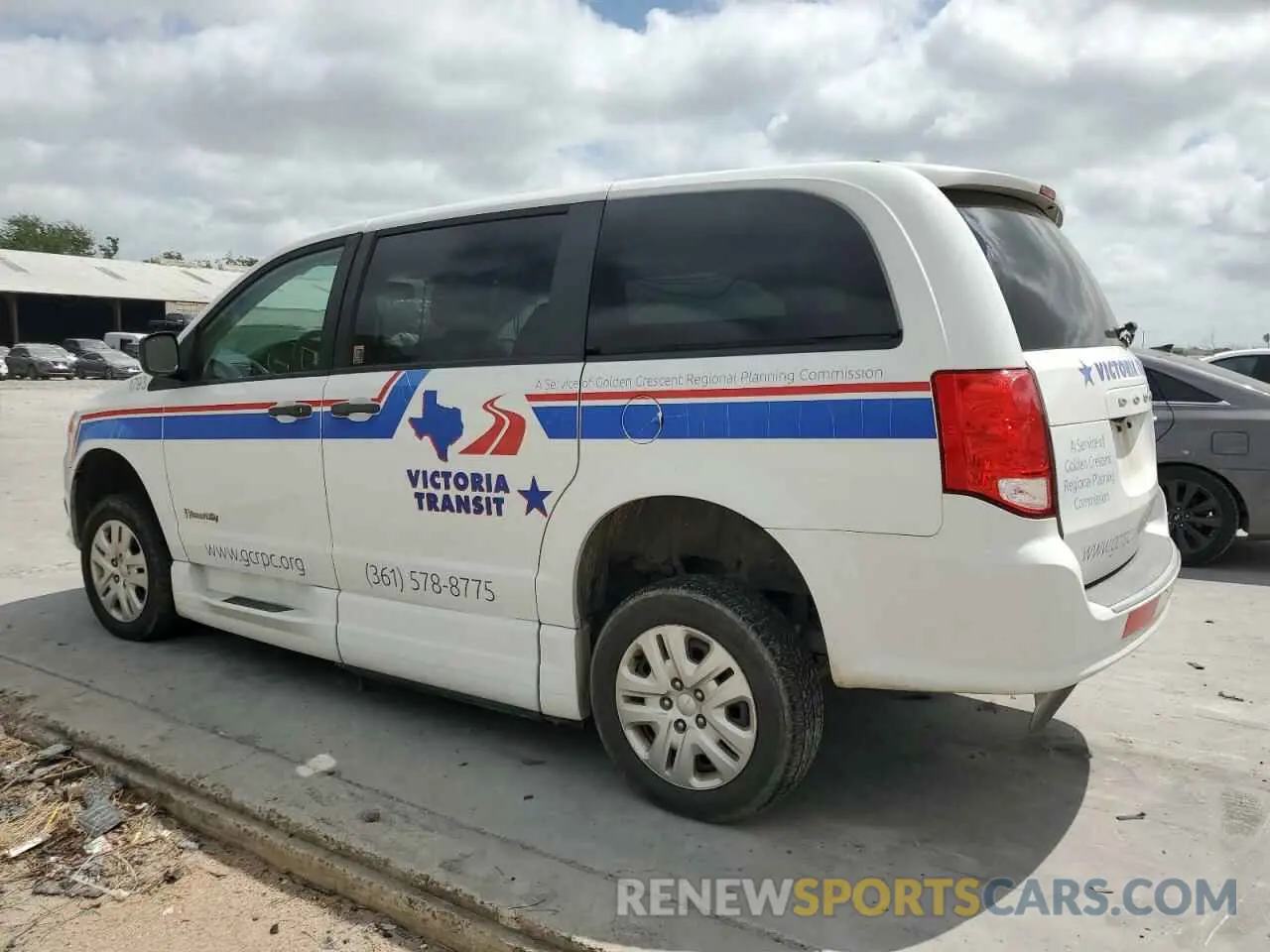 2 Фотография поврежденного автомобиля 2C7WDGBG6KR683769 DODGE CARAVAN 2019