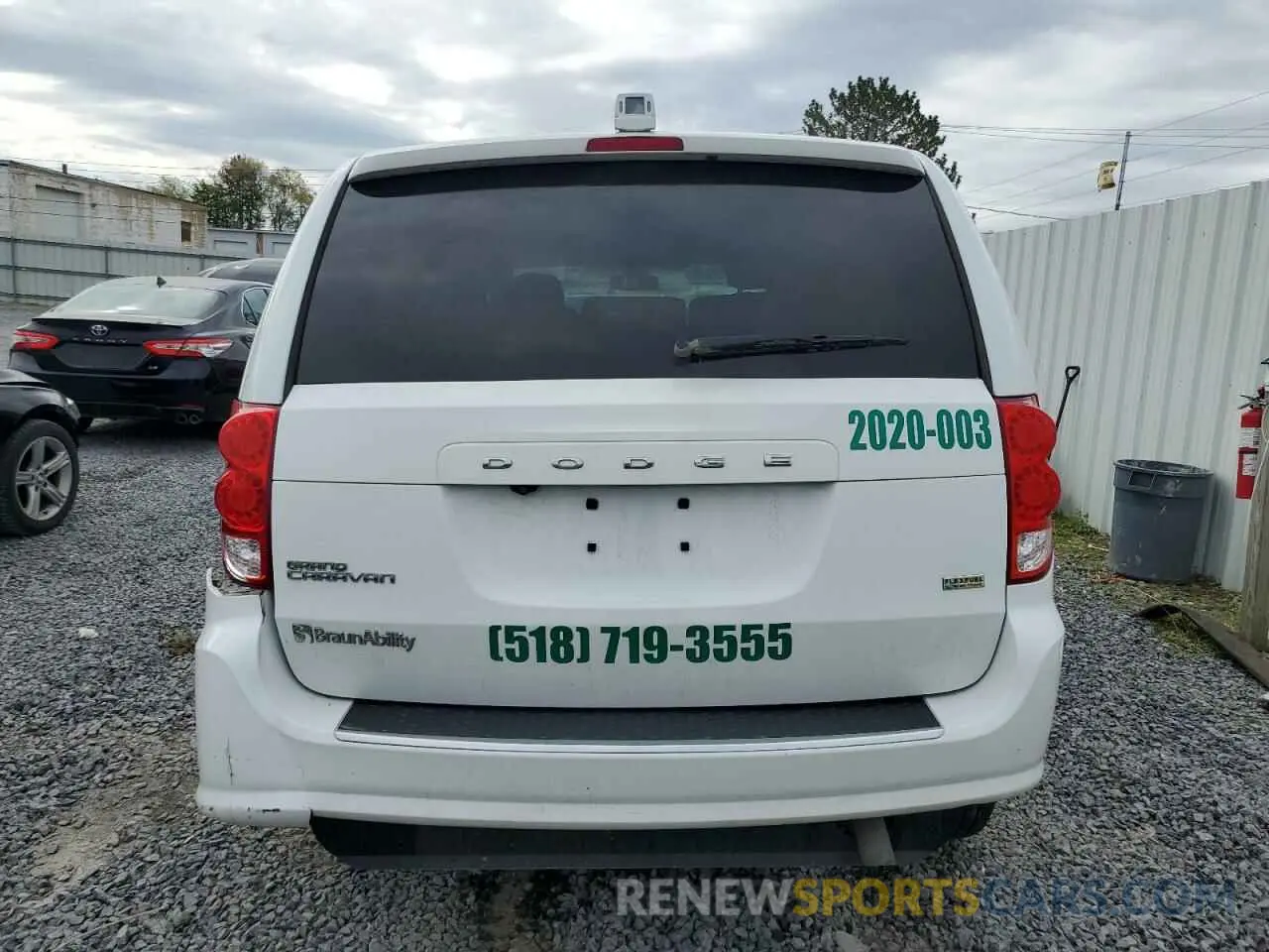 6 Фотография поврежденного автомобиля 2C7WDGBG6KR808382 DODGE CARAVAN 2019