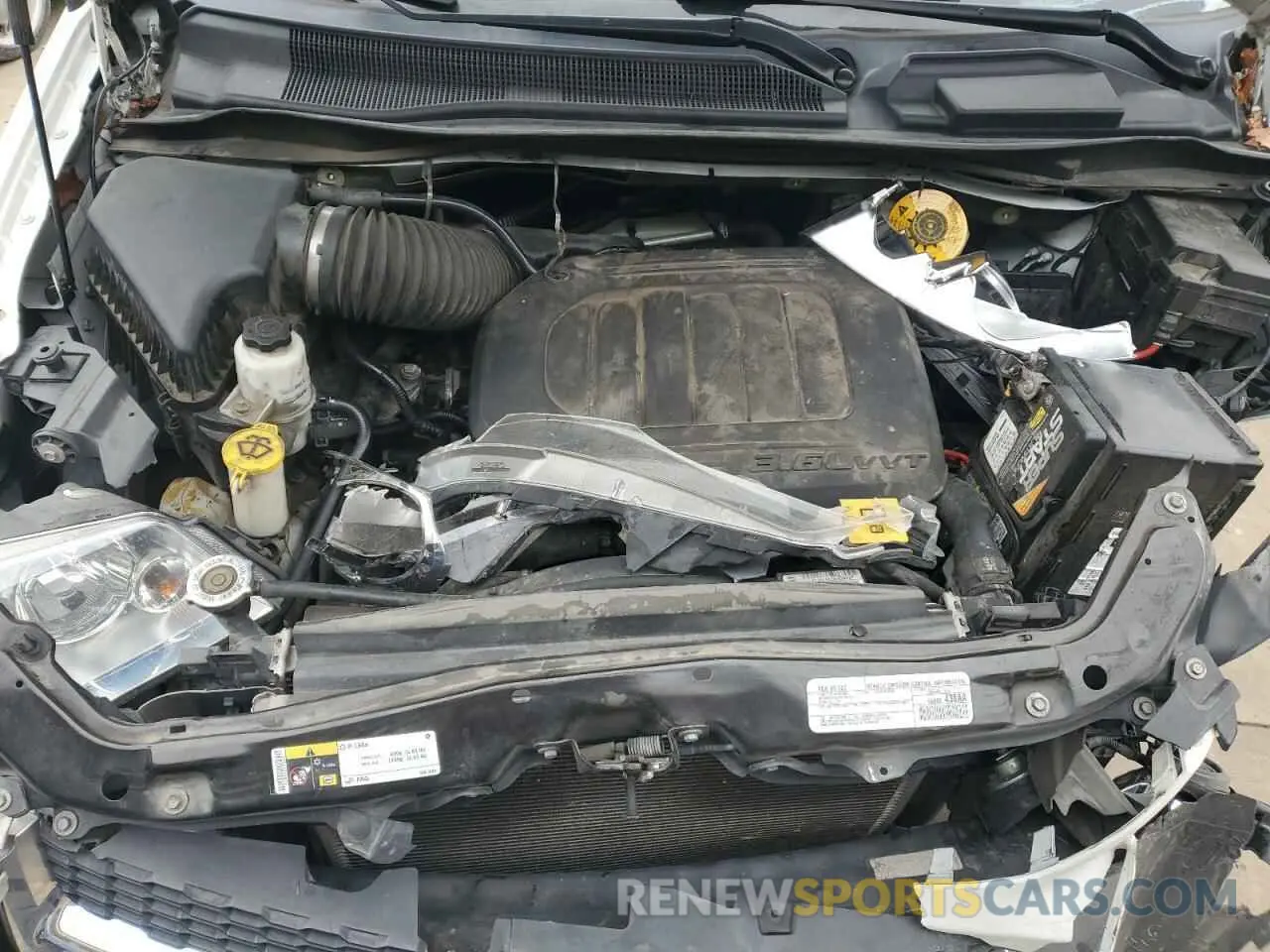 12 Photograph of a damaged car 2C7WDGCG5KR584228 DODGE CARAVAN 2019