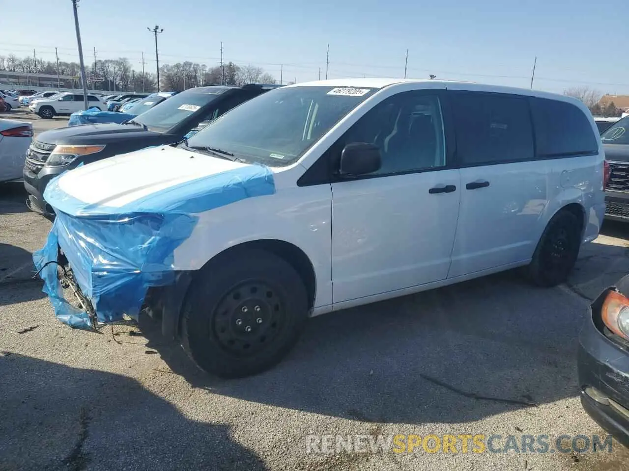 1 Фотография поврежденного автомобиля 2C4RDGBGXLR211411 DODGE CARAVAN 2020