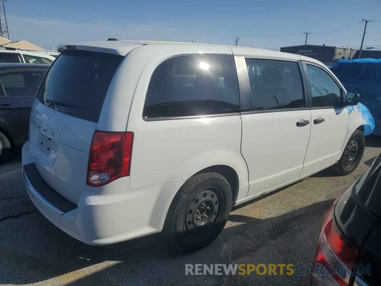 3 Фотография поврежденного автомобиля 2C4RDGBGXLR211411 DODGE CARAVAN 2020