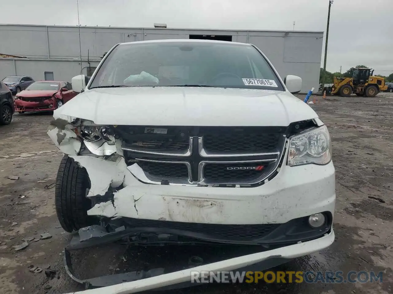 5 Photograph of a damaged car 2C4RDGBGXLR237054 DODGE CARAVAN 2020
